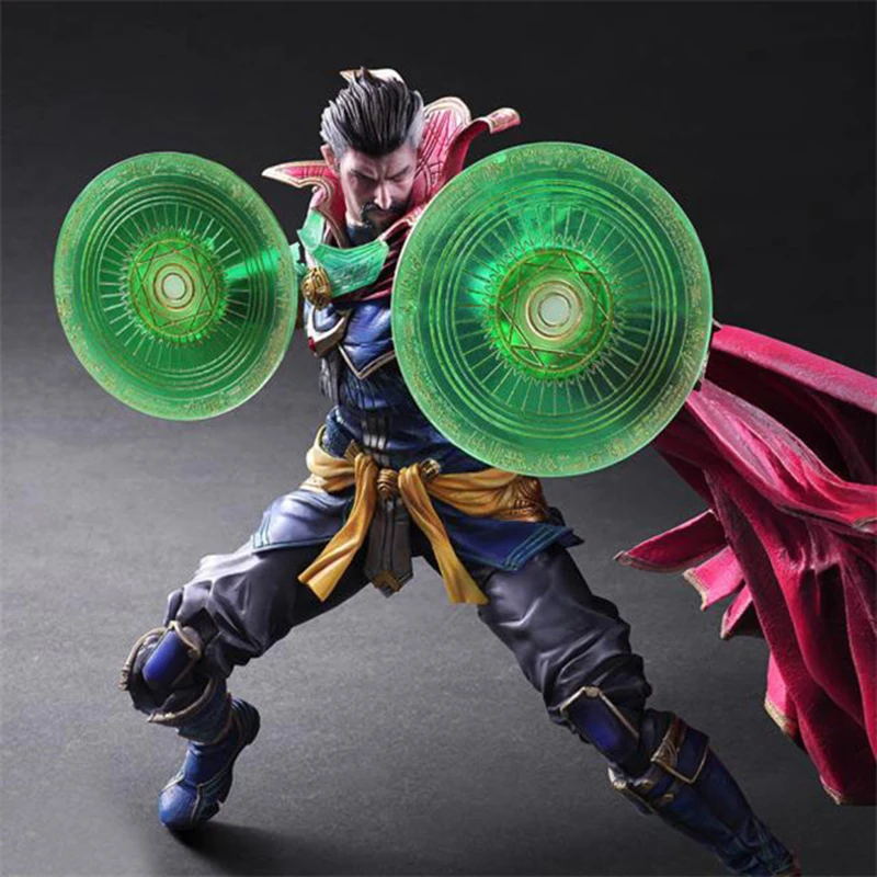 Аниме Play Arts Movie Marvel Мстители Доктор Странная статуя Железные студии ПВХ Фигурка