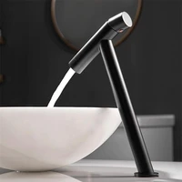 full copper basin faucet hot and cold toilet basin basin black brushed gold faucet