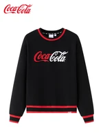 coca cola official tide brand men and women couple round neck pullover sweater jacket hoodies women clothes for teens