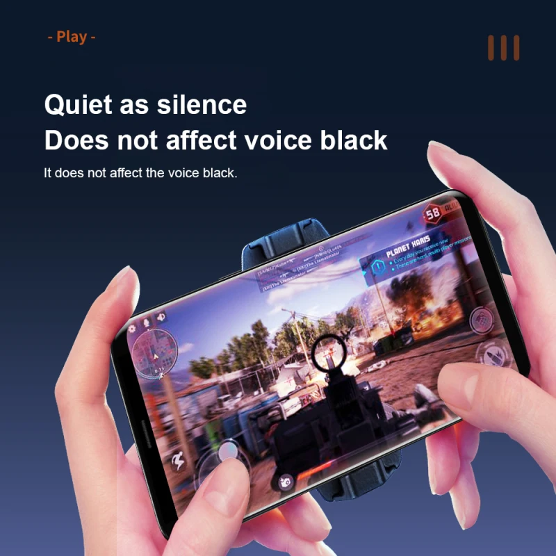 

Cell Phone Cooler Game Cooler Mute Phone Cooling Fan Fast Cooling Device Strong Wind Mobile Phone Radiator