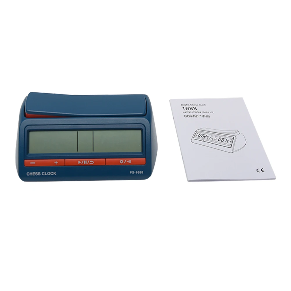 

Таймер для международных игр ABS, высокоточные Профессиональные Многоразовые шахматные часы с цифровым дисплеем и аккумулятором