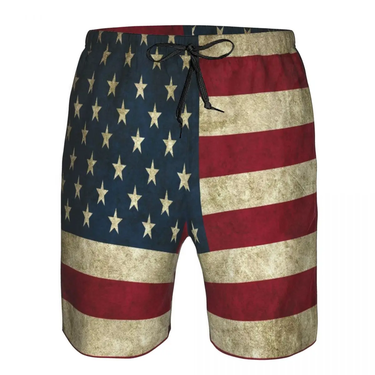 

Мужские пляжные шорты для плавания с американским флагом, спортивные мужские пляжные шорты для серфинга, одежда для плавания