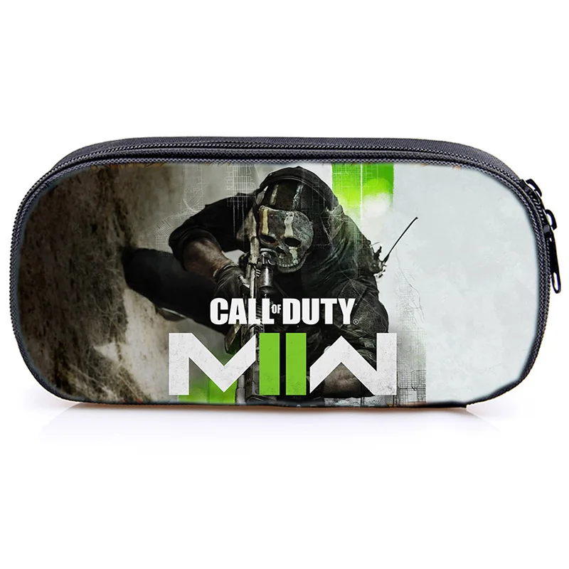 Косметичка с надписью Call Of Duty Warzone женская косметичка пенал для мальчиков и