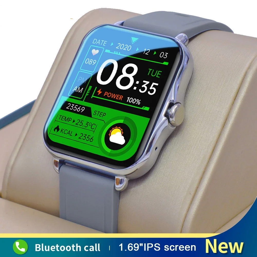 

Смарт-часы для мужчин и женщин, водостойкие, с Bluetooth