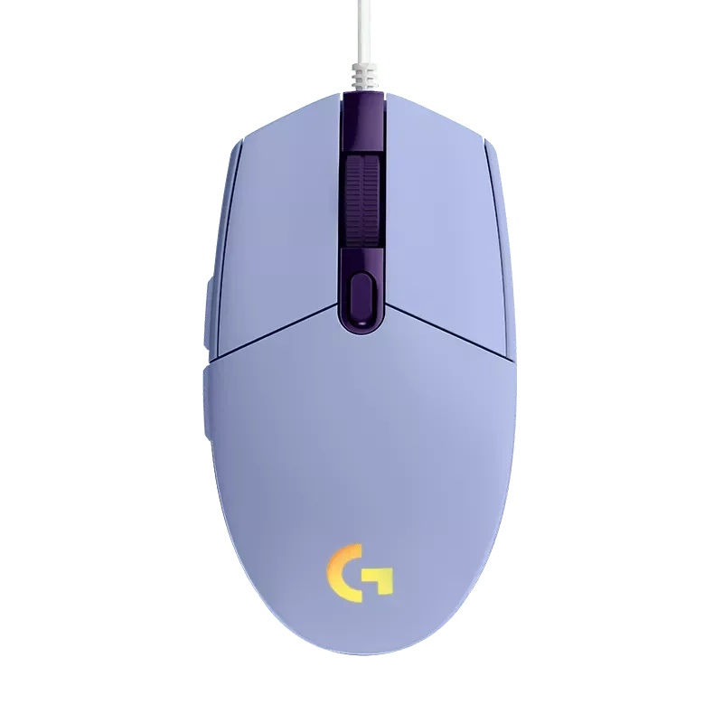 Мышь Logitech G102 Lightsync Проводная игровая мышь с боковой кнопкой и подсветкой