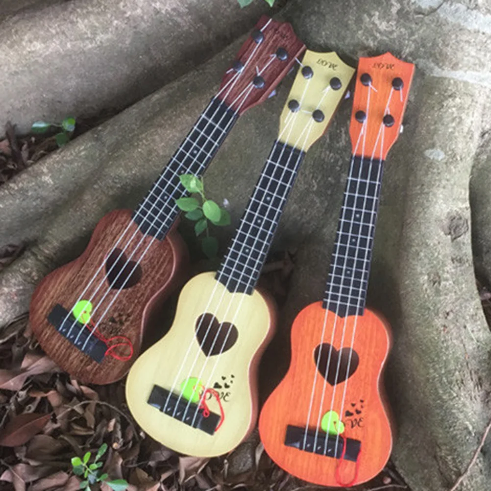 Ukulele Mini Guitar Toy Beginner Music Para Adultos Toys Toddlers Musical Adukt Children Small Starter enlarge