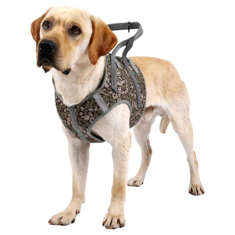 

Тактическая тренировочная шлейка для собак среднего и крупного размера, светоотражающая безопасная тренировочная нагрудная жилетка для ходьбы, светоотражающая шлейка