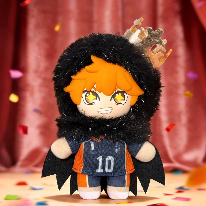Фото В наличии: Коллекционная аутентичная фигурка-талисман EAKI Haikyuu, серия Blind Box, Хината Шойо, кукла-брелок для сумки, подарок для фанатов аниме №3