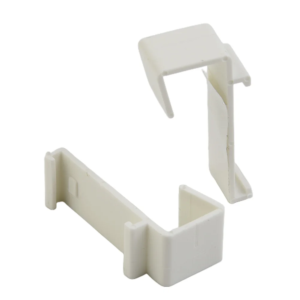 

2/10/20pc Heavy Duty Curtain Rod Bracket Practical Bracket Hang Curtain Rod Holders Tap Right Into Window Frame Rod High Quality