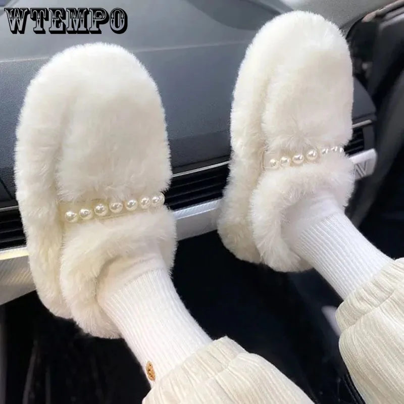 

Женские туфли на толстой подошве, с круглым носком, без застежки