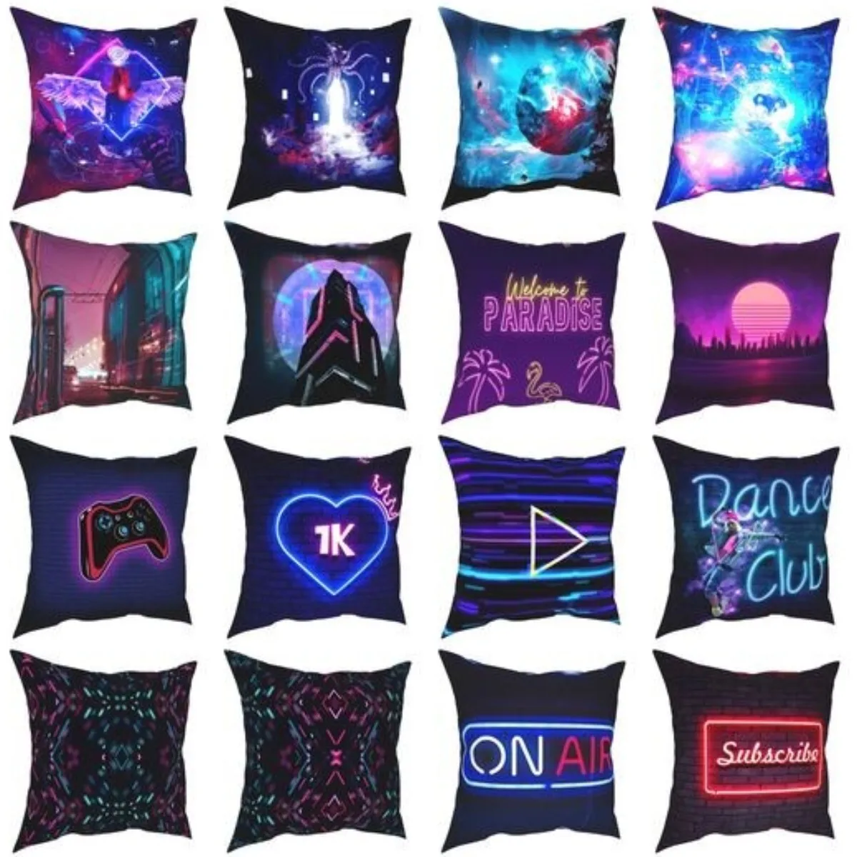 

Наволочка для подушки BEEKBING с принтом на заказ, двусторонняя наволочка с принтом в стиле киберпанк, декоративная наволочка для домашнего дек...