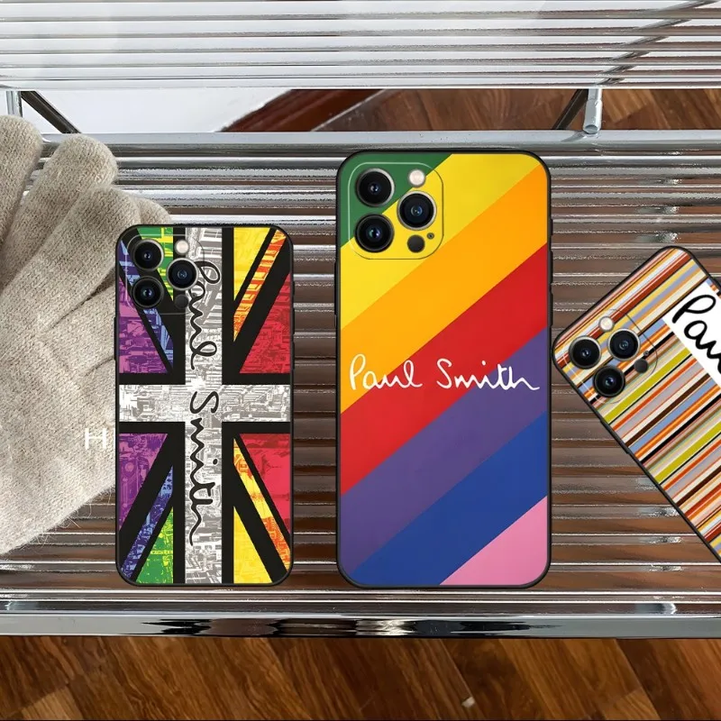 

UK Luxury Brand Paul Ps Smith Hard Phone Case For IPhone 14 11 12 Pro 8 7 Plus X 13 Pro MAX SE2020 6 Plus XR XS 13 Shell Covers