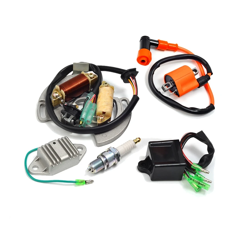 Свеча зажигания катушки CDI Коробка регулятор напряжения Выпрямитель и набор