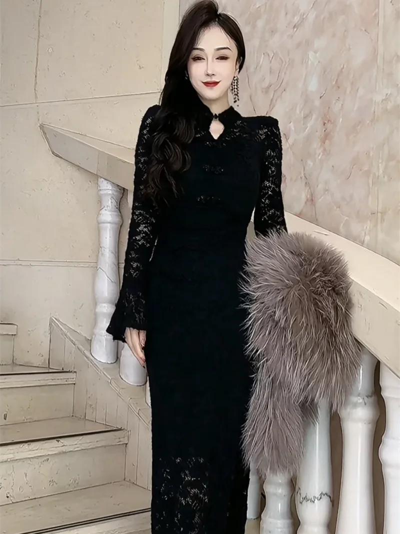 Зимнее популярное онлайн-модное элегантное тонкое высококачественное