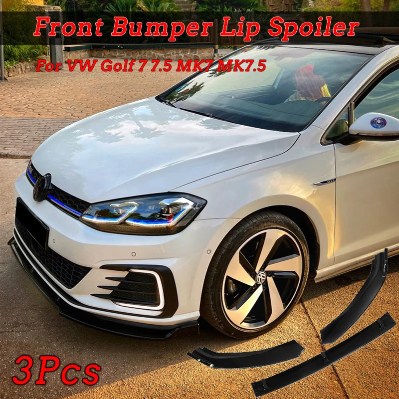 

Сплиттер переднего бампера для VW Golf 7 7,5 MK7 MK7 2012-2019, 3 шт.