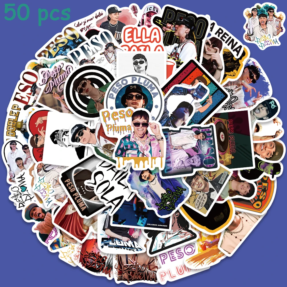 10/50 Pz Hot Singer Peso Pluma Adesivi Divertenti Decalcomanie Estetiche Per Laptop Valigia Skateboard Scrapbook Telefono Graffiti Adesivi