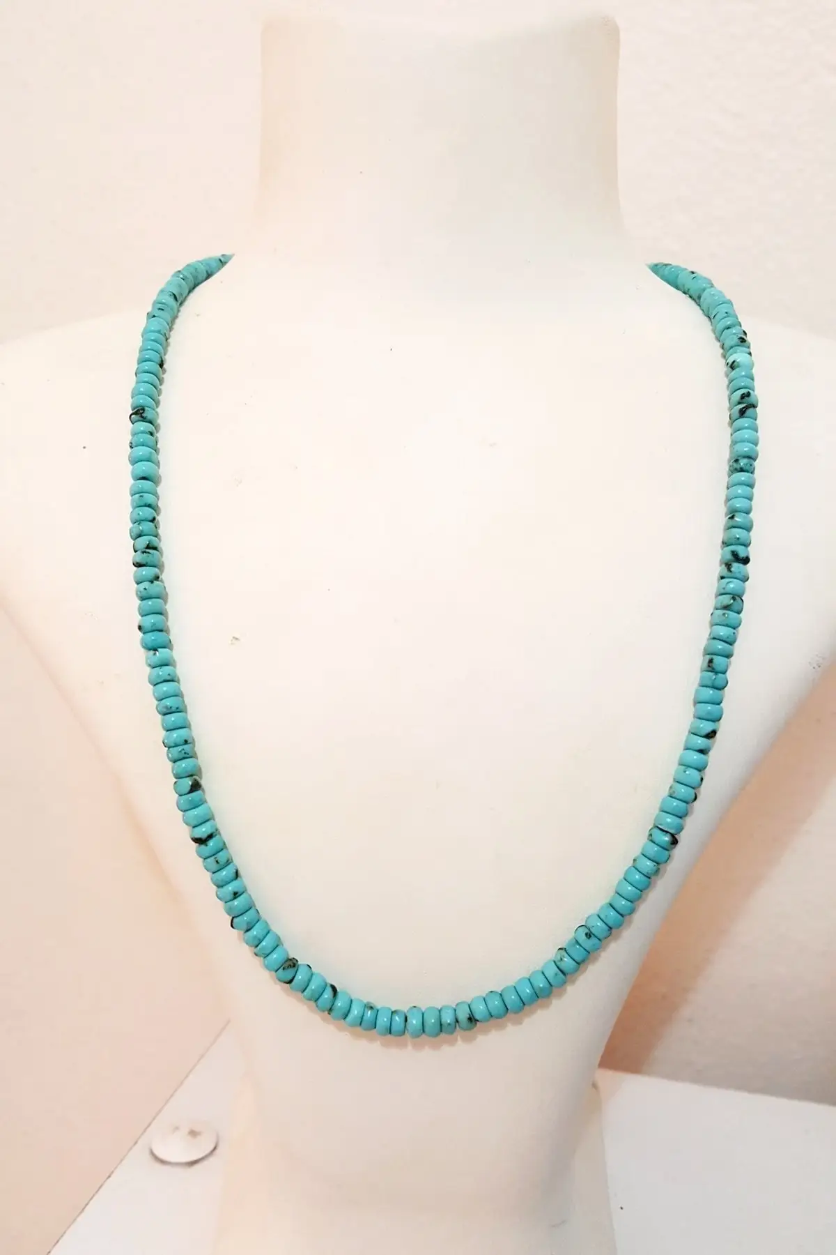 

Женское Ожерелье с бирюзовым камнем