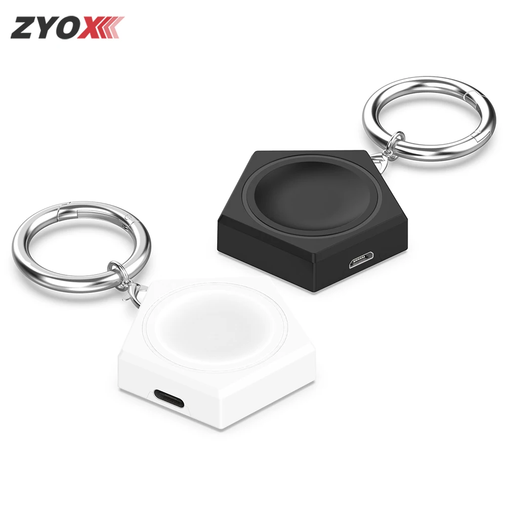 

1000Mah Wireless Portable Charger Dock Keychain For Samsung Galaxy Watch 5 4 Active 2 Smartwatch Charging Power Bank Accessories