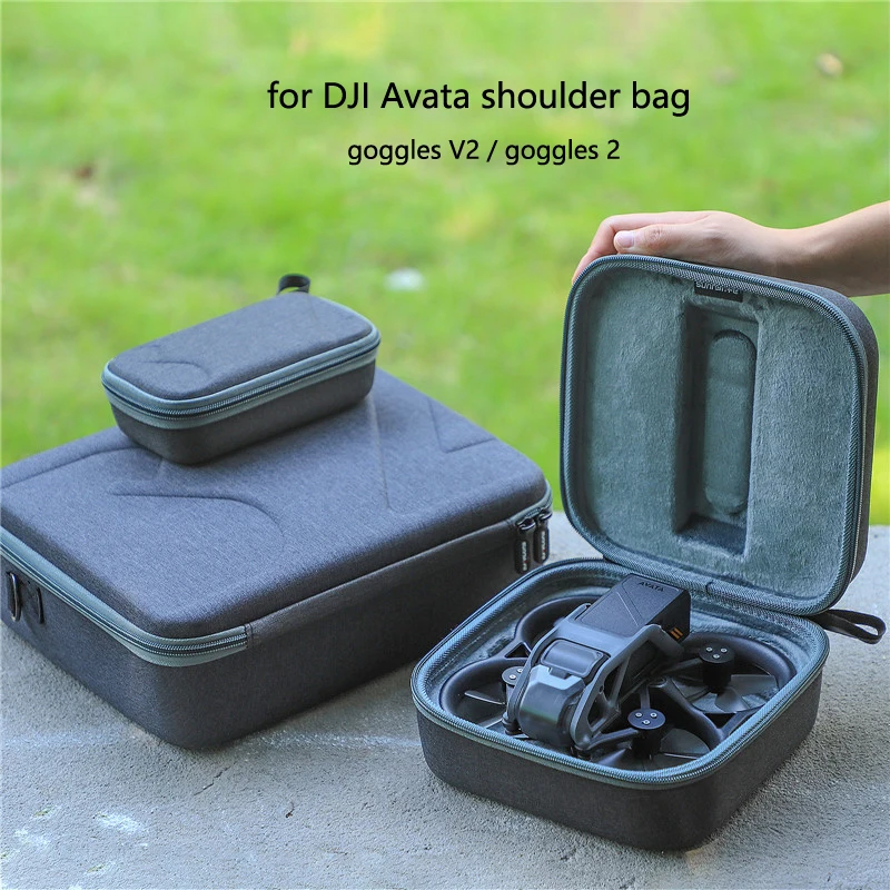 

For DJI Avata Goggles 2 Body Portable Storage Bag Drone Handbag Waterproof for DJI avata FPV Goggles V2 Shoulder Carrying Case