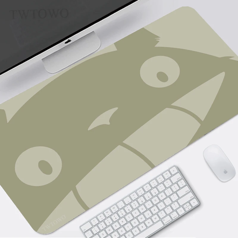 

Anime Totoro Mouse Pad Gamer XL Computer HD New Mousepad XXL Mouse Mat Soft Natural Rubber Anti Slip Laptop Mice Pad Mouse Mat