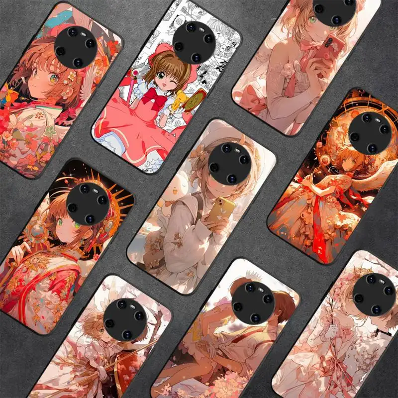 

CardCaptor Sakura Anime Phone Case For Huawei Y9 6 7 5 Prime Enjoy 7s 7 8 plus 7a 9e 9plus 8E Lite Psmart Shell