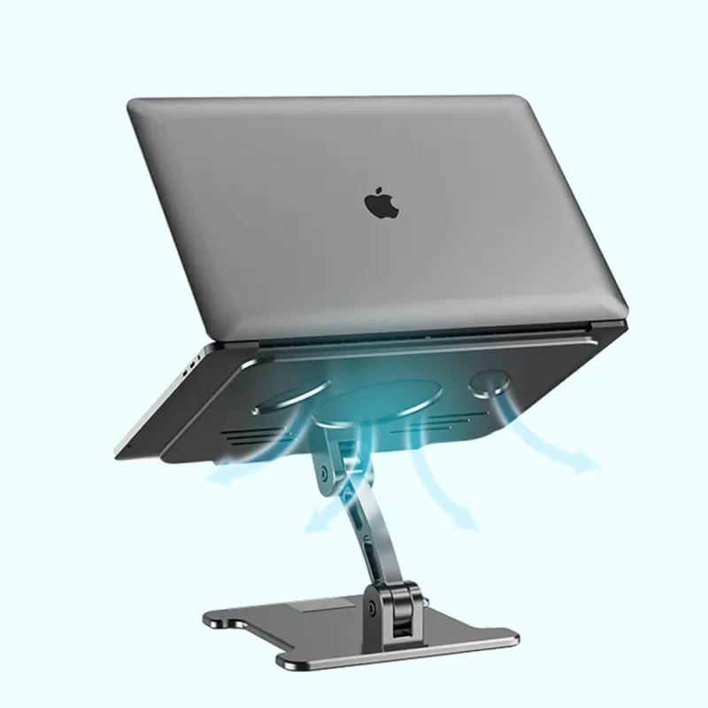 

Laptop Stand 360° Adjustable Tablet Monitor Holder Metal Aluminium for 7-17 in iPad Macbook Pro Notebook Support Accessories