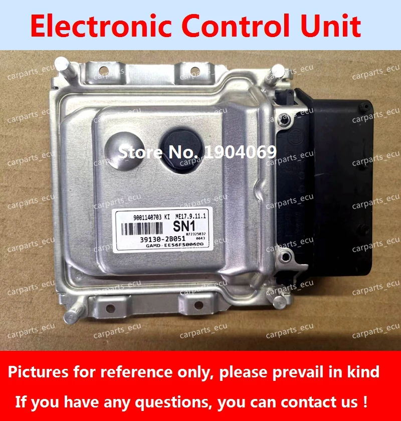 

For Hyundai kia rio cerato car engine computer board/39130-2B051 SN1 ME17.9.11.1 39128-2BAB5 G534 39118-2B008 L612 39100-25240