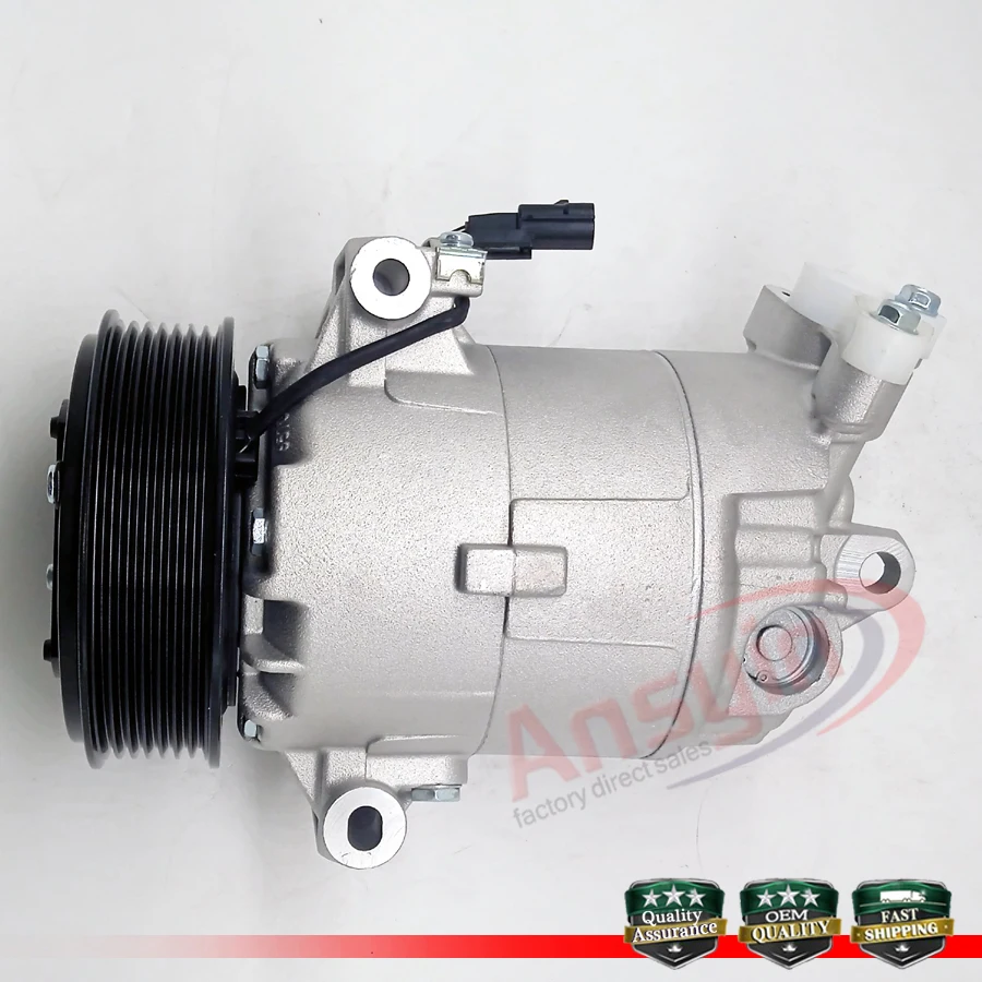 Фото Компрессор кондиционера переменного тока CVC PV6 для Nissan QashQai J10 JJ 10 DUALIS 2,0 MR20DE 2007 926001 DB3A 926001 DB0A 92600JD200 92600JE00A №3