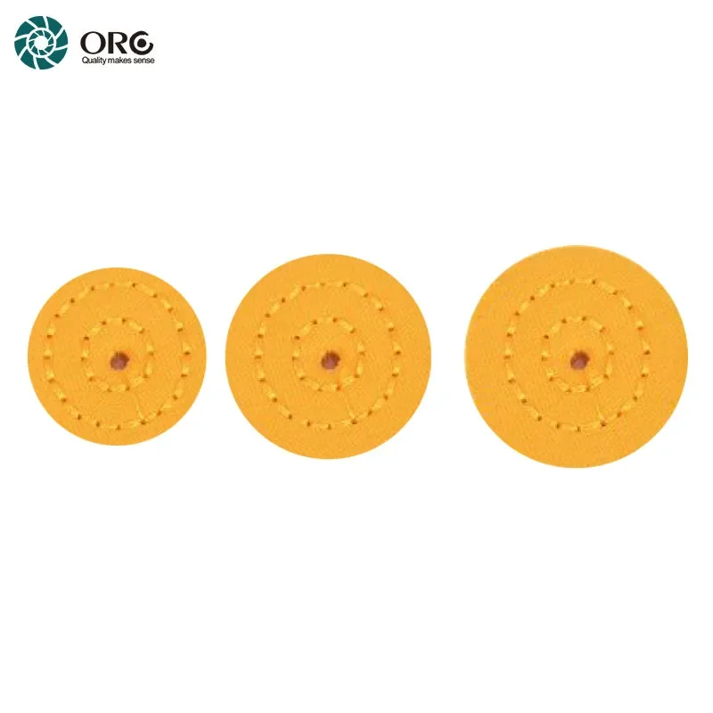 ORO Мини сшитые баффы из хлопка 12 шт. 19/22/25 мм