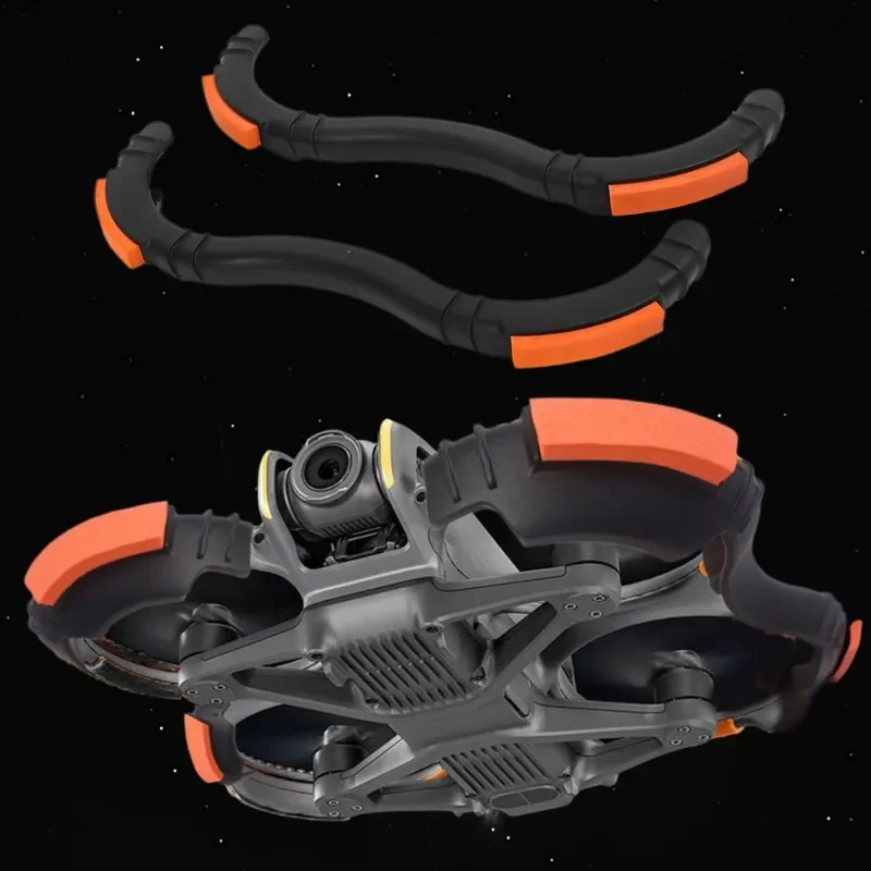 Мягкое защитное кольцо-бампер из ТПУ для DJI AVATA 2 противоударные ударопрочные