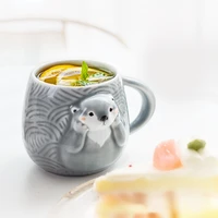 Кружечки с выдрами#3