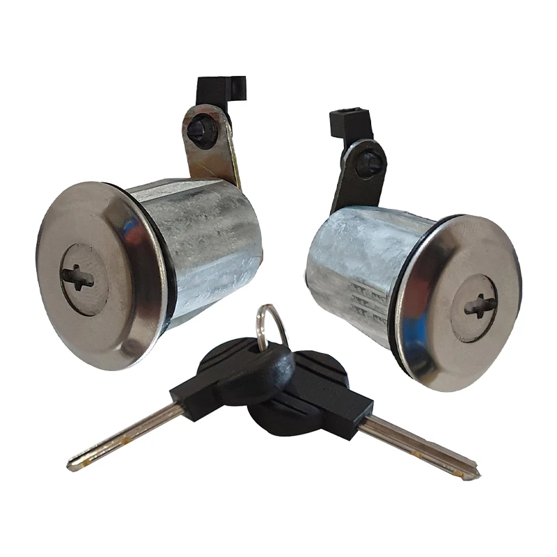 

Набор цилиндров для автомобильного дверного замка 9170Y8 1608746380 9136T0 9135S2 9170Z0, подходит для Peugeot 107 Citroen C1 Toyota Aygo