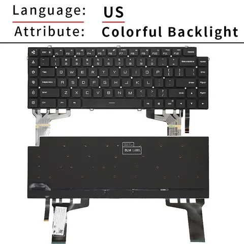 Оригинальная американская русская клавиатура для ноутбука с подсветкой для Xiaomi Mi RedmiBook XMA1901 XMG1902 XMA2007 XMA2009 XMA2002 XMA2012-DJ AN AJ