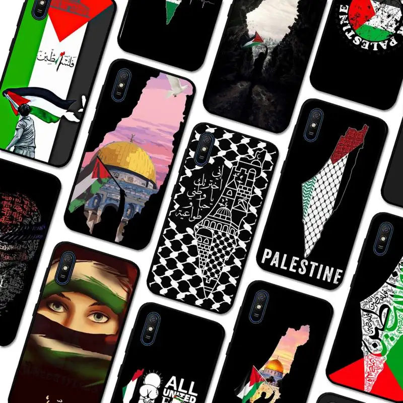 

Palestine flag Phone Case For Redmi 9A 8A 7A 7A 7 6A 5A 5 Plus 4X S2 GO K20 K30 6 Note 8 9 Pro Cover