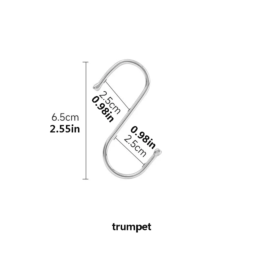 

Многофункциональный S-образный Крючок Из Нержавеющей Стали Для Настенного Крепления В Ванной, На Кухне, На Двери Шкафа