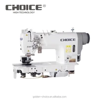 golden choice gc8453t direct drive double needle lockstitch sewing machine for waist banding
