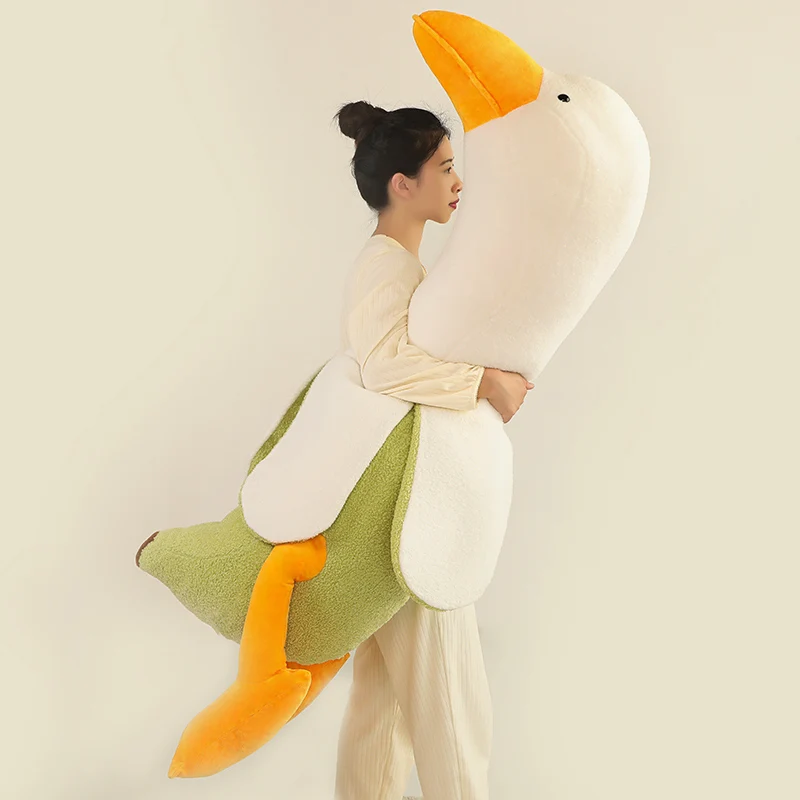 

50/80/115CM Creative Banana Duck Plush Pillow Soft Down Cotton Cartoon Baby Sleeping Pillow Home Sofa Bed Decoration Girl Gifts