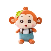 plushed monkey toys for girls stuffed with pp cotton lovey animal dolls for kids cute gifts for children