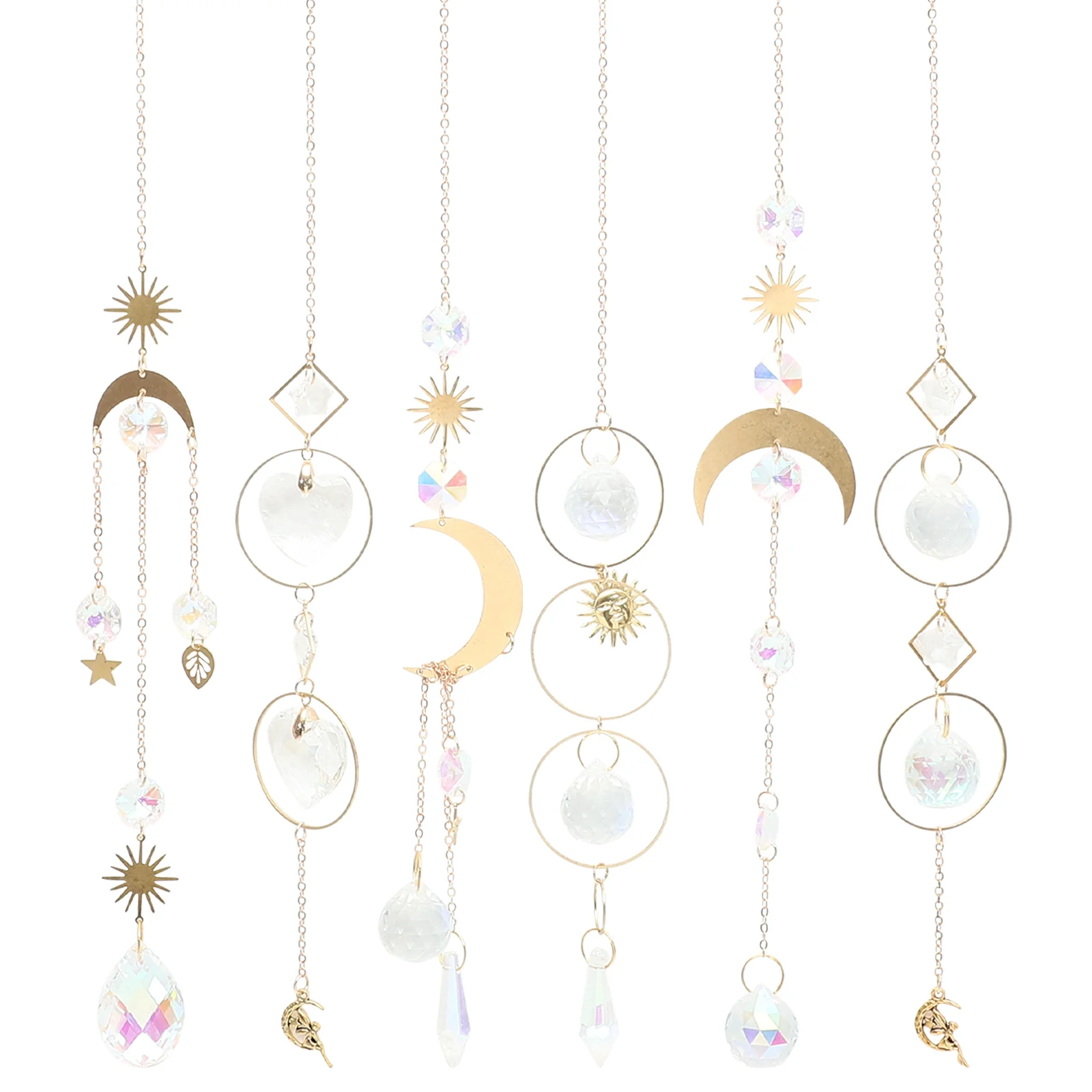 

Charm Hanging Decoration Crystal Ornament Gift Women Adornment Suncatcher Window