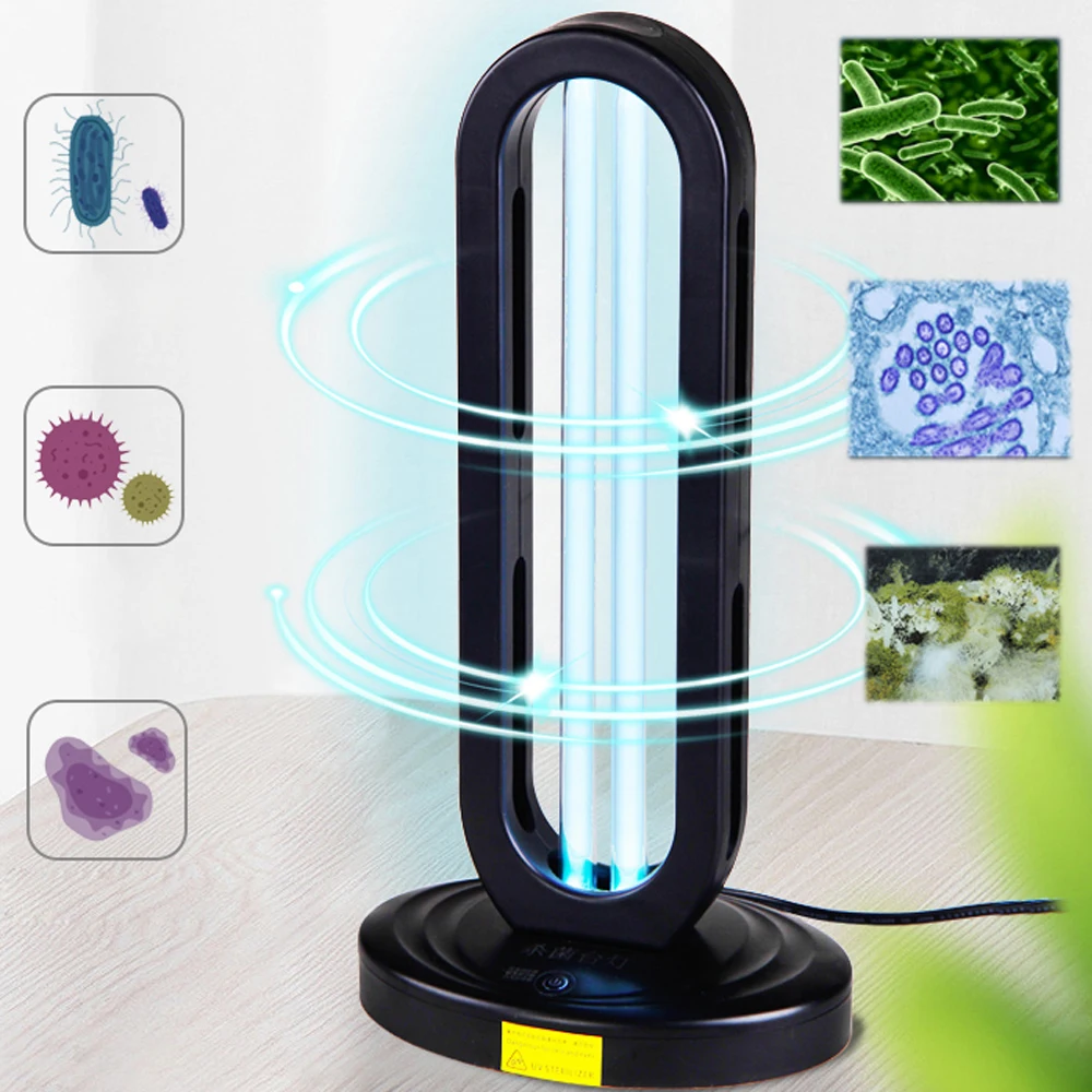 

50W UV Ozone Lamp Quartz Germicidal Disinfection UVC CFL LED Light Bulb Ultraviolet Sterilizer bacterial Kill Mite Home Lamp