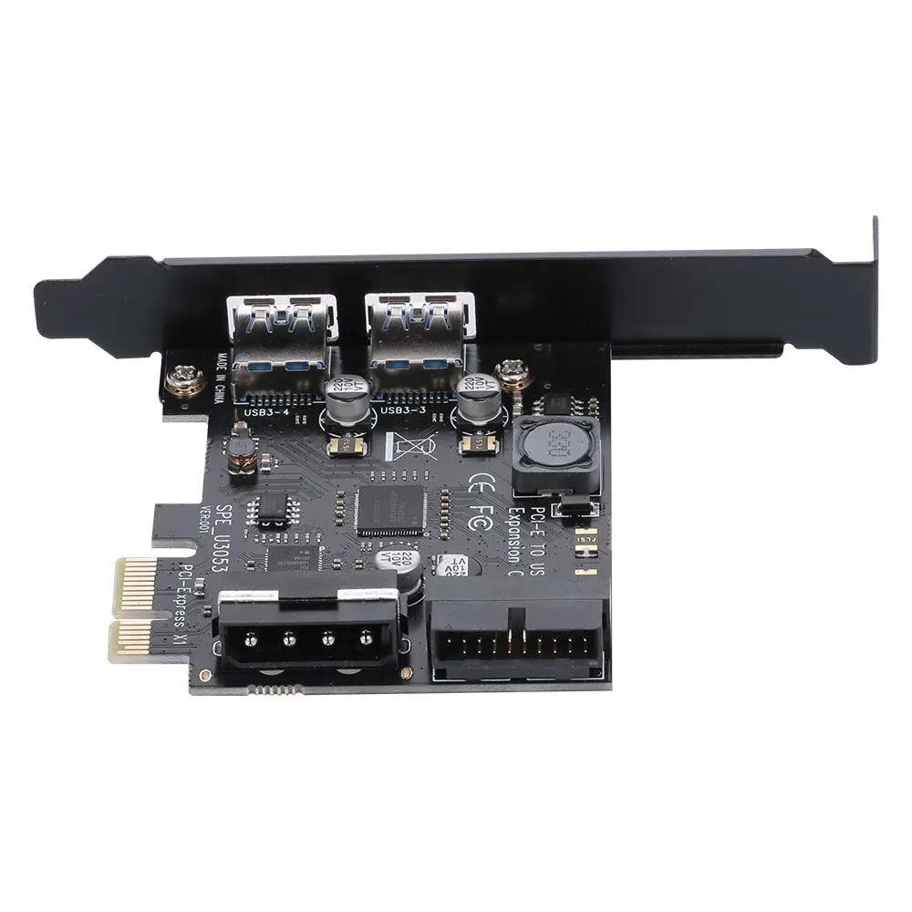 STW PCI-E к USB 3 0 2-портовая PCI Express карта Mini адаптер контроллера концентратора |