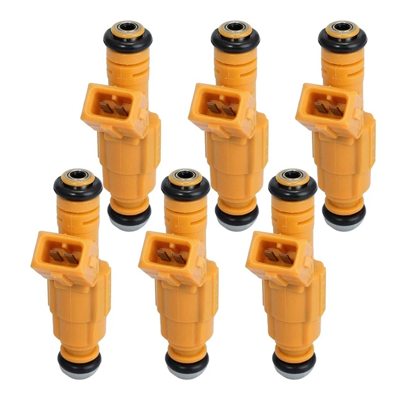 

6Pcs/Lot 0280155710 0280155700 Car Fuel Injector Petrol Kits, for Jeep Wrangler 1991-1998