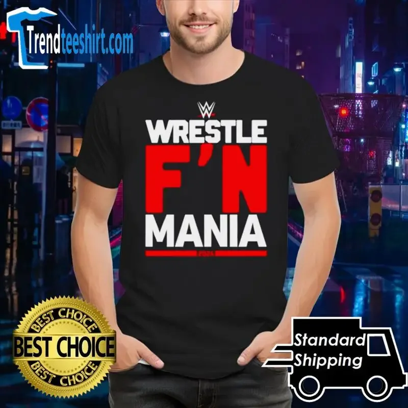 Фото Футболка Wrestle Fn Mania 2024 S 5XL №1