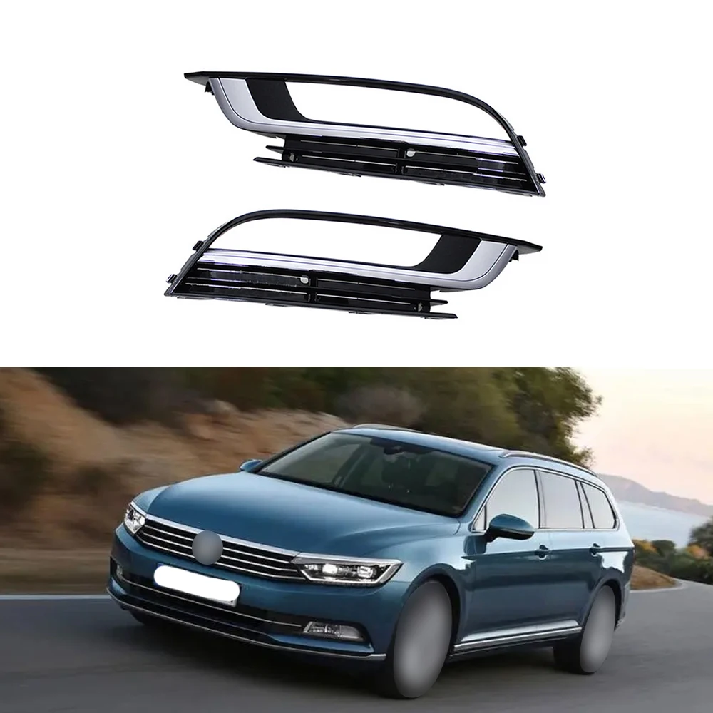 Решетка переднего бампера крышка противотуманной фары слева+правая 35D 853665 853666