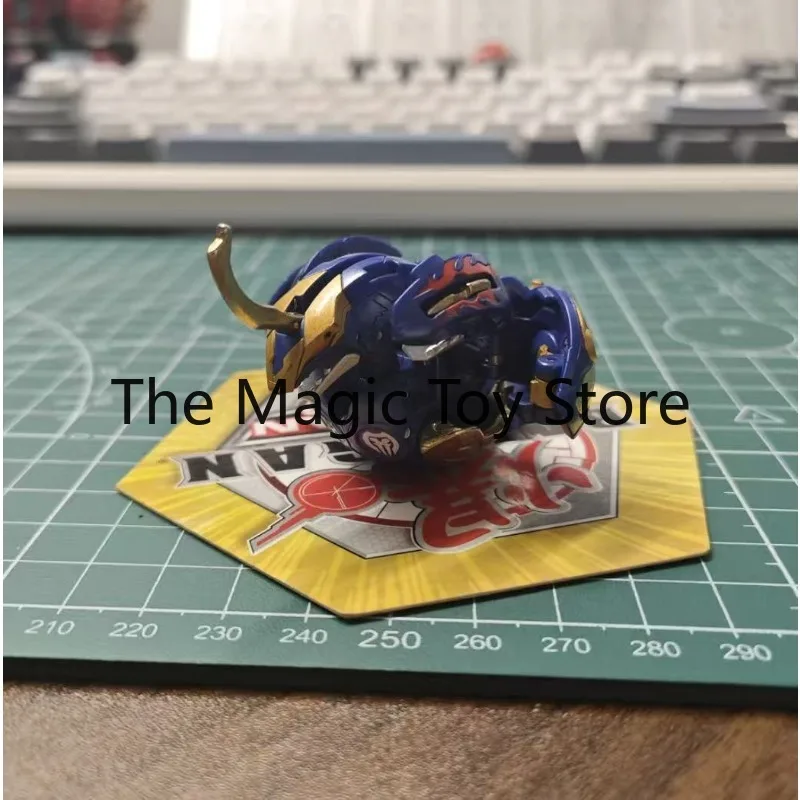 Фото Оригинальная фигурка Sega Bakugan: Bakutech Friendship Demon Head Remolded Red Transparent Bird Tail, коллекционная игрушка №5