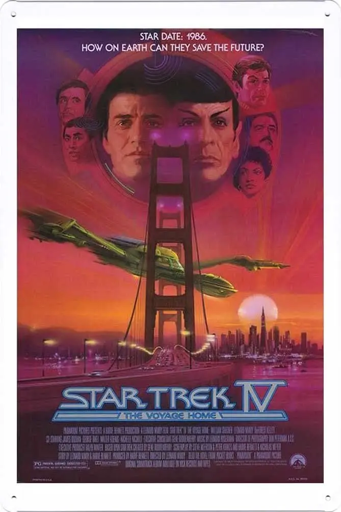 

Masterpiece Collection Star Trek Movie Poster Sheet Metal Tin Sign Wall Cinema Decor Wall Decor Metal Art outdoor decor