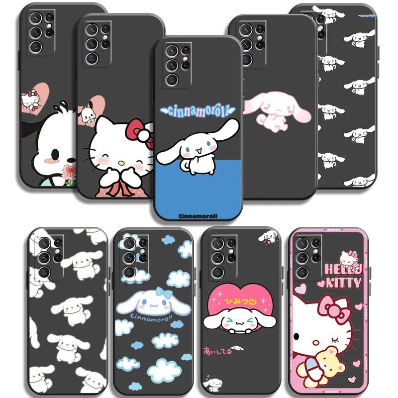 

Kuromi Hello Kitty Cute Phone Cases For Samsung Galaxy S22 Ultra S20 S20 FE S20 Lite S20 Ultra S21 S21 FE Ultra Back Cover