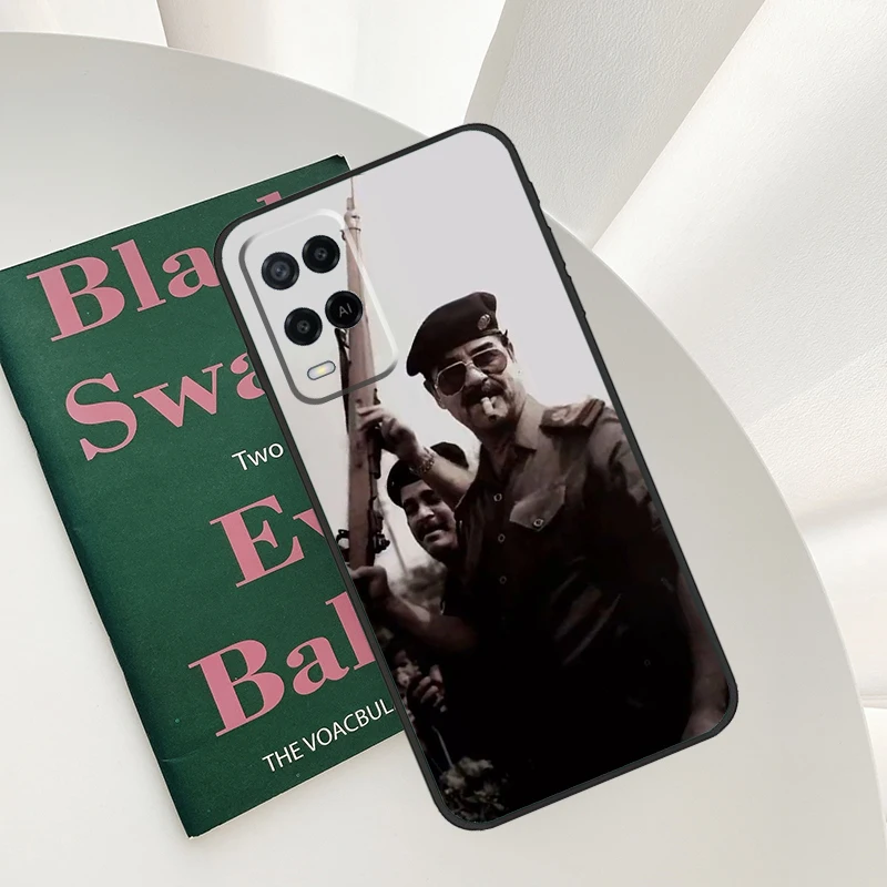 Чехол Saddam Hussein Iraq для Oppo A54 A74 A94 A54S A57S A15 A16 A17 A52 A72 A76 A96 A58 A78 A98 A77 A5 A9 Cover