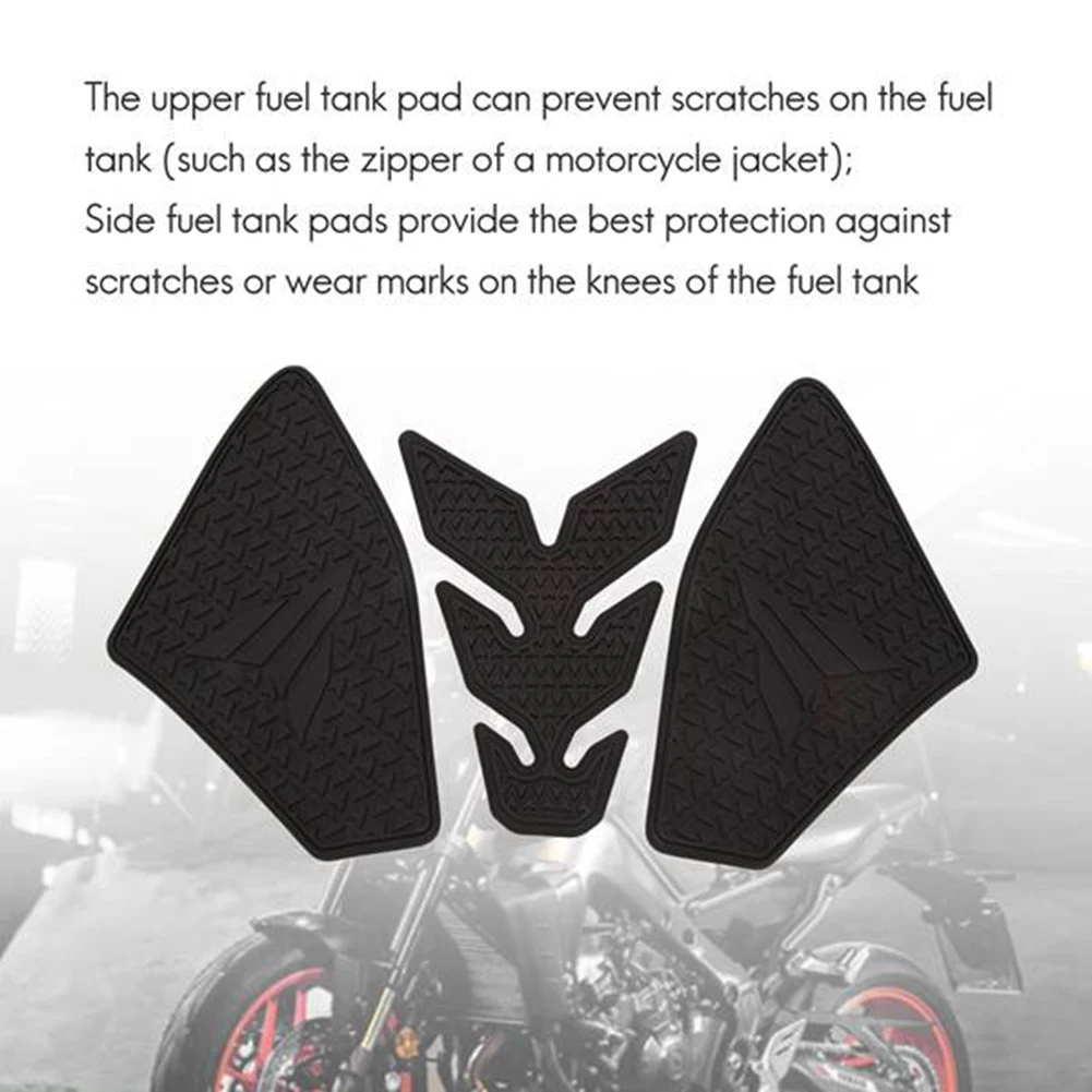 Мотоциклетные противоскользящие защитные наклейки для Бака Yamaha MT-09 MT09 2021 Tankpad
