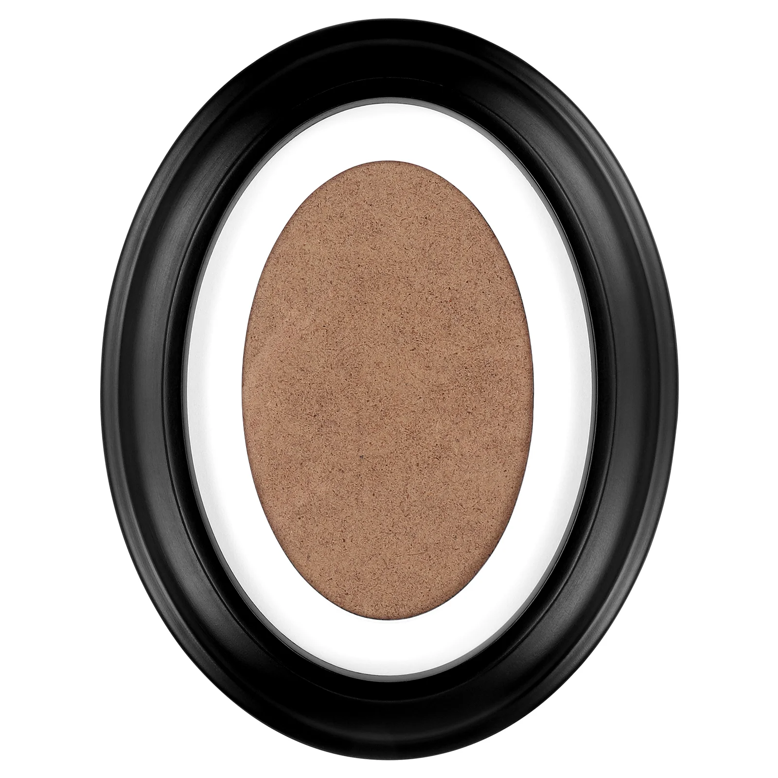 

Frame Picture Wall Hanging Decoration Photo Oval Wooden Home Decorating Tool Poster